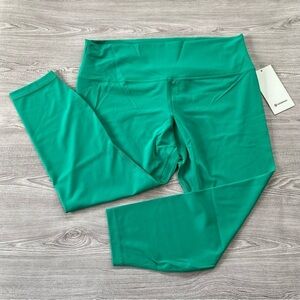 LULULEMON Align High-Rise Pant Leggings 25" in Maldives Green Size 18 NWT